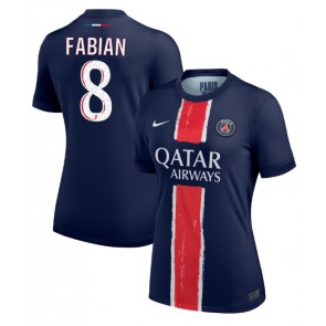 Paris Saint-Germain Fabian Ruiz #8 Hemmatröja Kvinnor 2024-25 Kortärmad